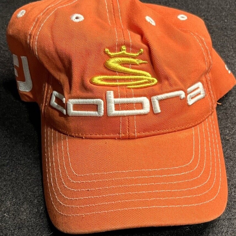 Cobra/FJ Adjustable Strap Orange Baseball Hat